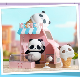 Panda Roll Shopping Street - Art toy Modèle F