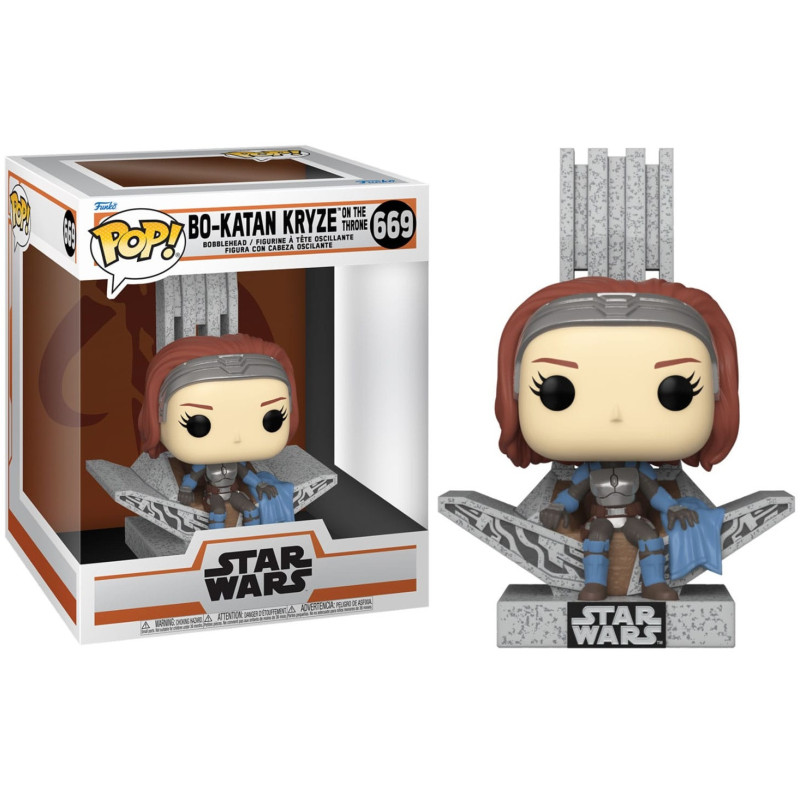 Star Wars : The Mandalorian - Pop! - Bo-Katan Kryze on Throne n°669