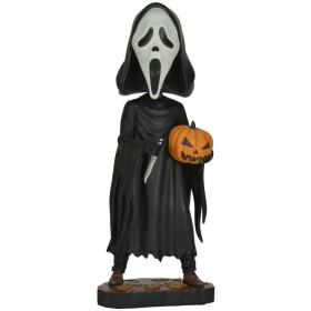 Scream - Figurine Head Knocker Ghostface with Pumpkin