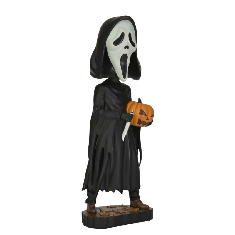 Scream - Figurine Head Knocker Ghostface with Pumpkin