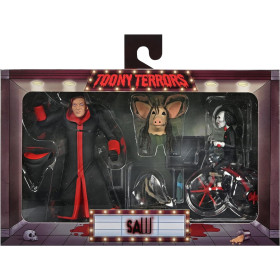 Saw - Toony Terrors - Figurine Jigsaw Killer & Billy Tricycle Boxed Set 15 cm