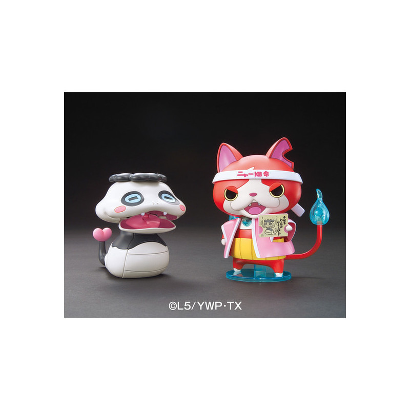 Yokai Watch - Model kit maquette Support Stage Set Tsuchinoko Panda & Jibanyan