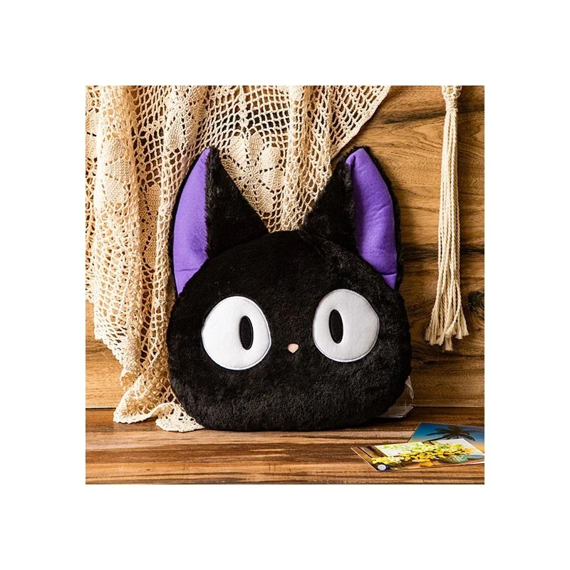 Kiki la Petite Sorcière - Coussin peluche Nakayoshi Jiji 38 cm