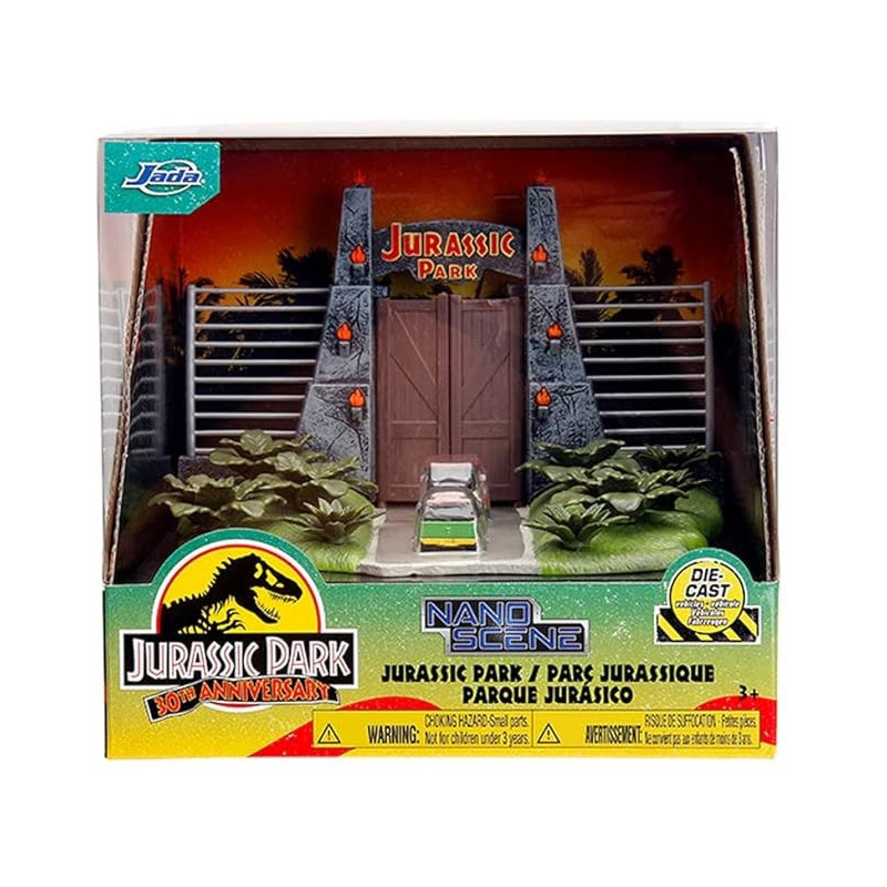 Jurassic Park - Nano Metalfigs Nano Scene The Gate
