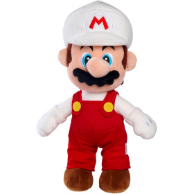 Super Mario - Peluche Mario Fire 30 cm
