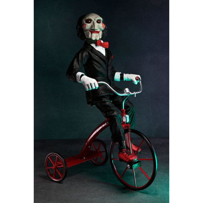 Saw - Figurine sonore Billy with Tricycle 30 cm