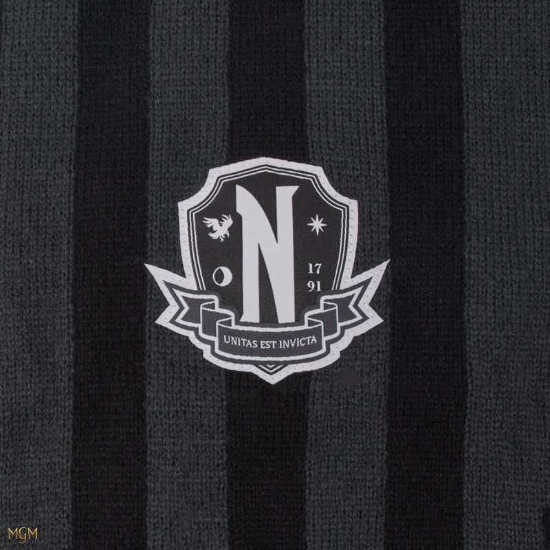 Wednesday - écharpe Nevermore Academy noire