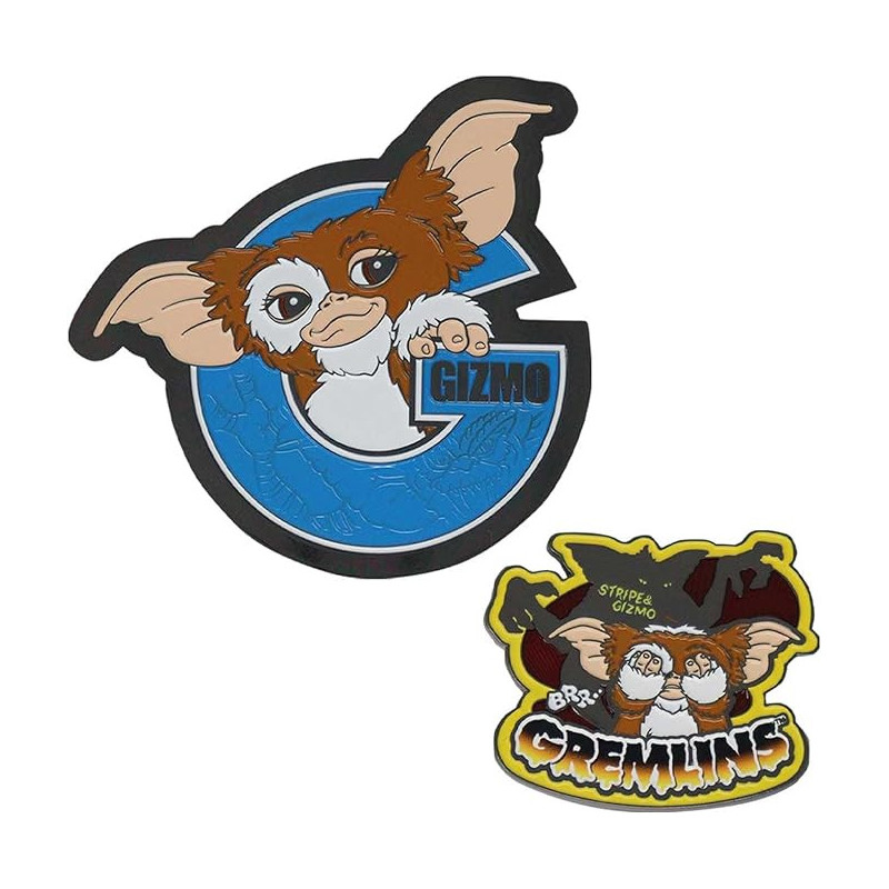 Gremlins - Set pins + médaillon Gizmo 5000 exemplaires