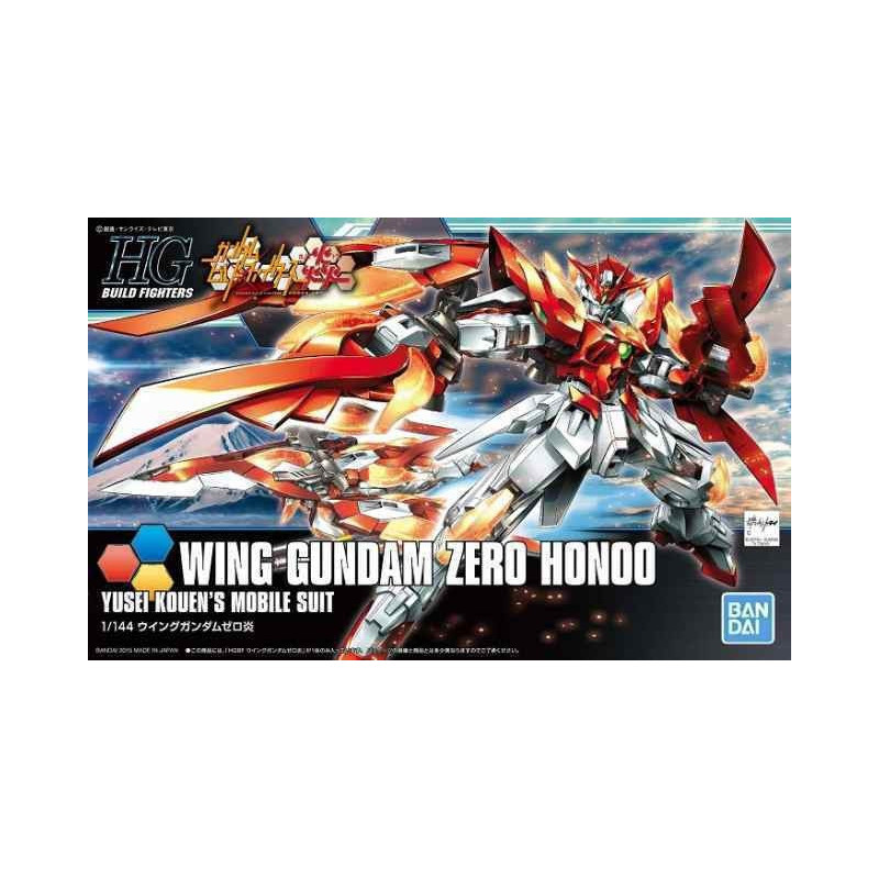 Gundam - HGBF 1/144 Wing Gundam Zero Honoo