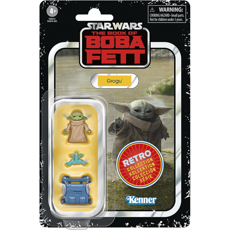 Star Wars : The Book of Boba Fett - Retro Collection - Figurine Grogu