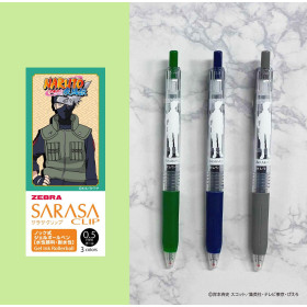 Naruto Shippuden - Set de 3 stylos Kakashi