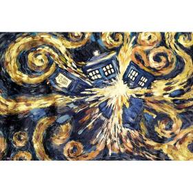 Doctor Who - grand poster Explosion Tardis (61 x 91,5 cm)