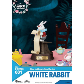 Disney : Alice au Pays des Merveilles - Figurine D-Stage White Rabbit