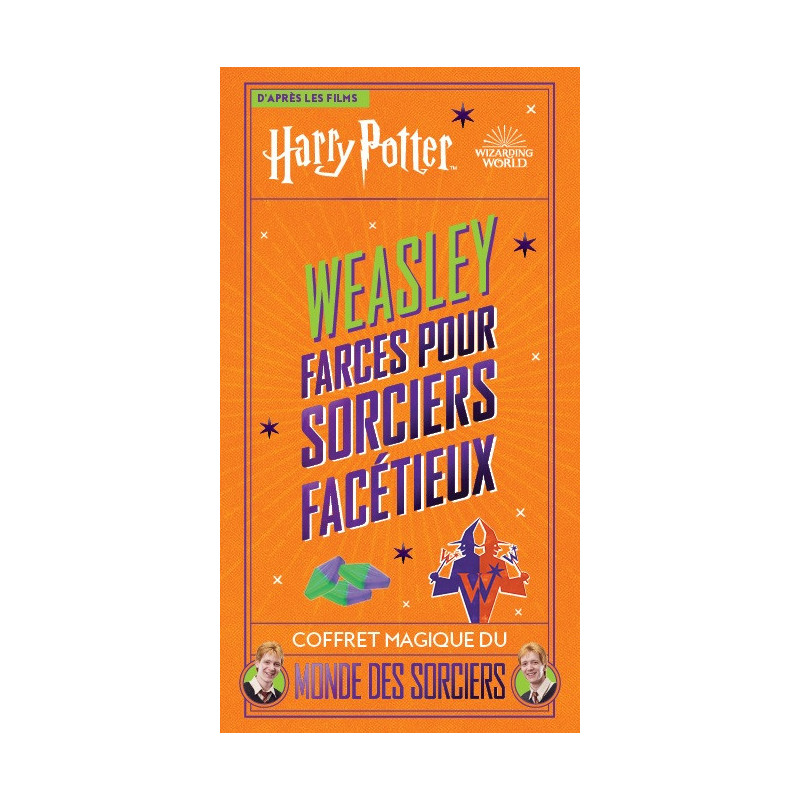 Harry Potter - Weasley Farces pour sorciers facétieux : Coffret magique du Monde des Sorciers