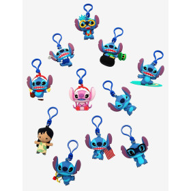 Disney : Lilo & Stitch - Porte-clé bag clip 1 EXEMPLAIRE ALEATOIRE