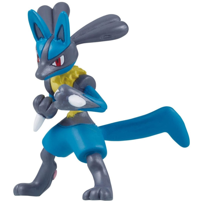 Pokemon - Figurine Monster Collection MS-10 Lucario (4 cm)