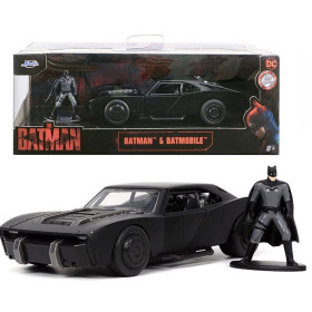 The Batman - Batmobile 1/32 - 2022 Batman Batmobile avec figurine