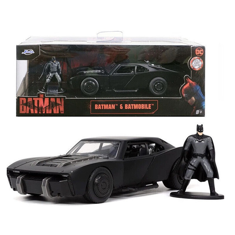 The Batman - Batmobile 1/32 - 2022 Batman Batmobile avec figurine