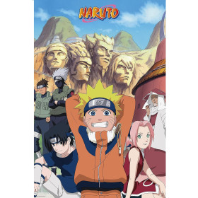 Naruto Shippuden - grand poster Groupe (61 x 91,5 cm)