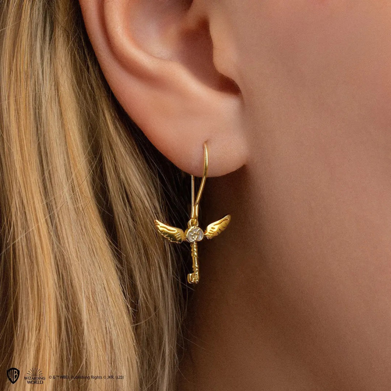 Harry Potter - Boucles d'oreilles Clés Volantes