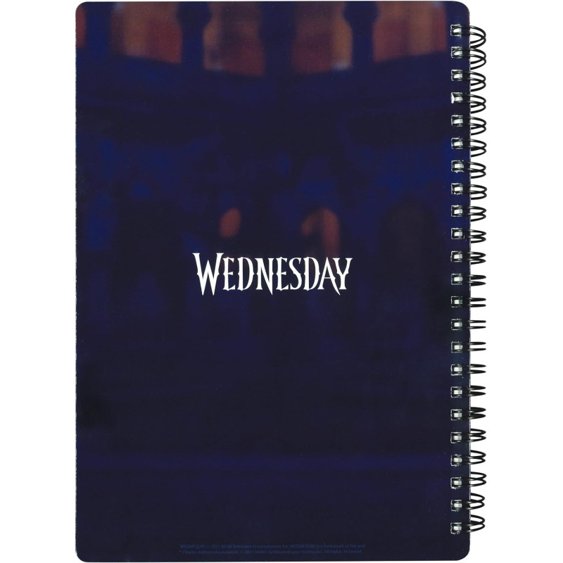 Wednesday - Carnet lenticulaire A5 Enid