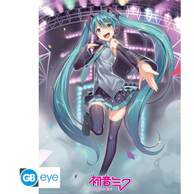 Hatsune Miku - poster Miku Stage (52 x 38 cm)