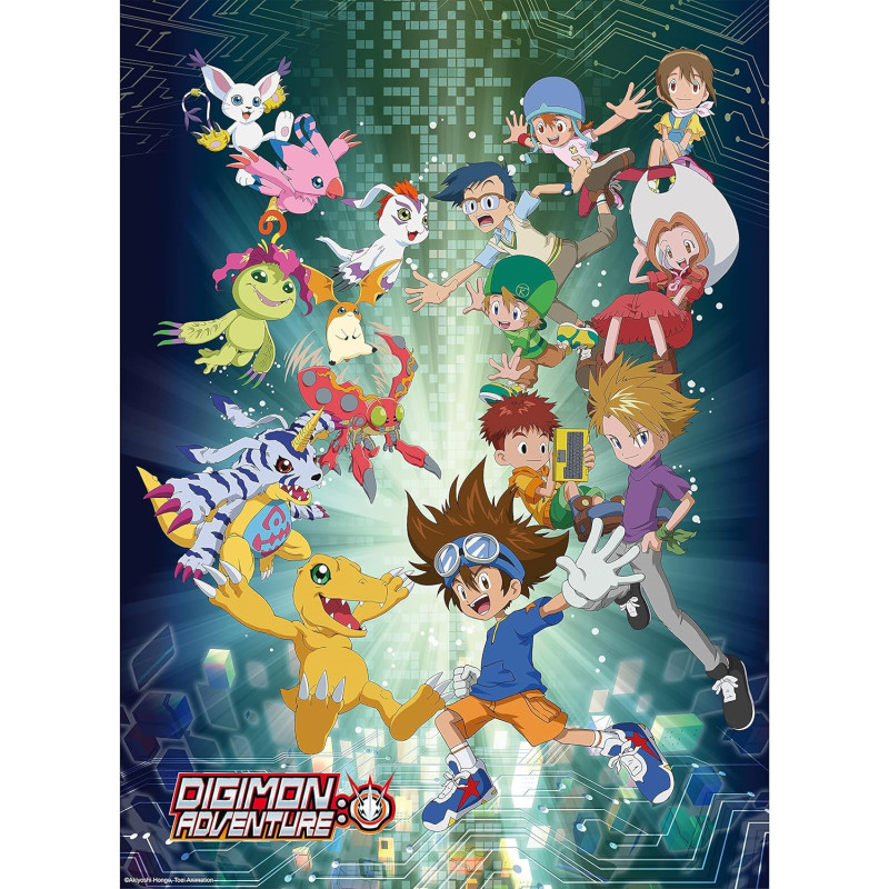 Digimon - poster Digimonde (52 x 38 cm)