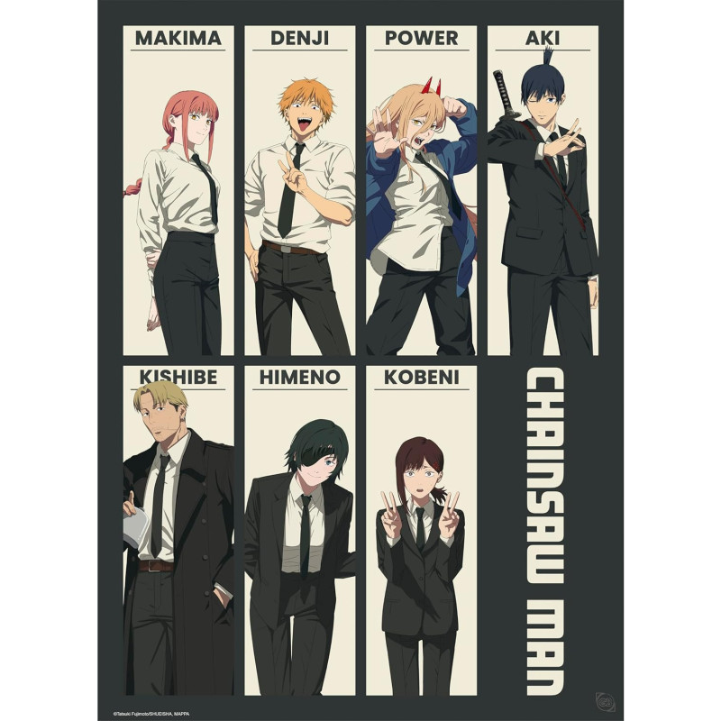 Chainsaw Man - poster Devil Hunters (52 x 38 cm)