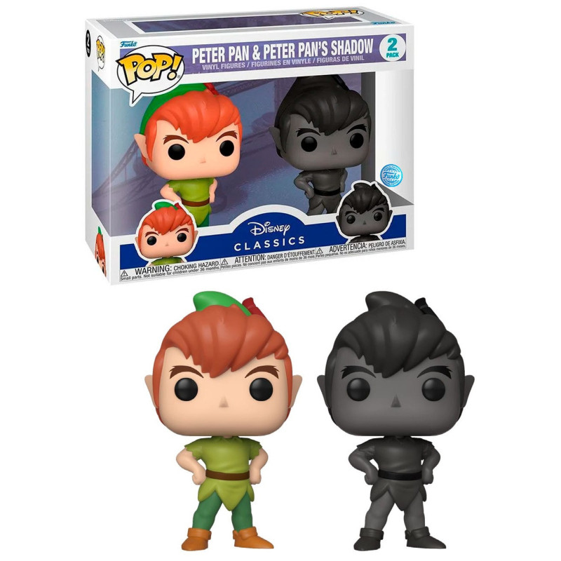 Disney - Pop! Peter Pan - 2-pack Peter Pan et Shadow