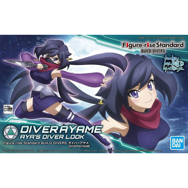 DiverAyame - Maquette Figure-rise Standard Build Divers Aya's Diver Look