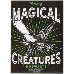 Harry Potter - Panneau métallique Magical Creatures