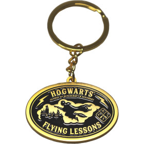 Harry Potter - Porte-clé métal Flying Lessons