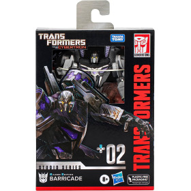 Transformers Generations - Figurine Studio Series Deluxe Class Gamer Edition Barricade 11 cm