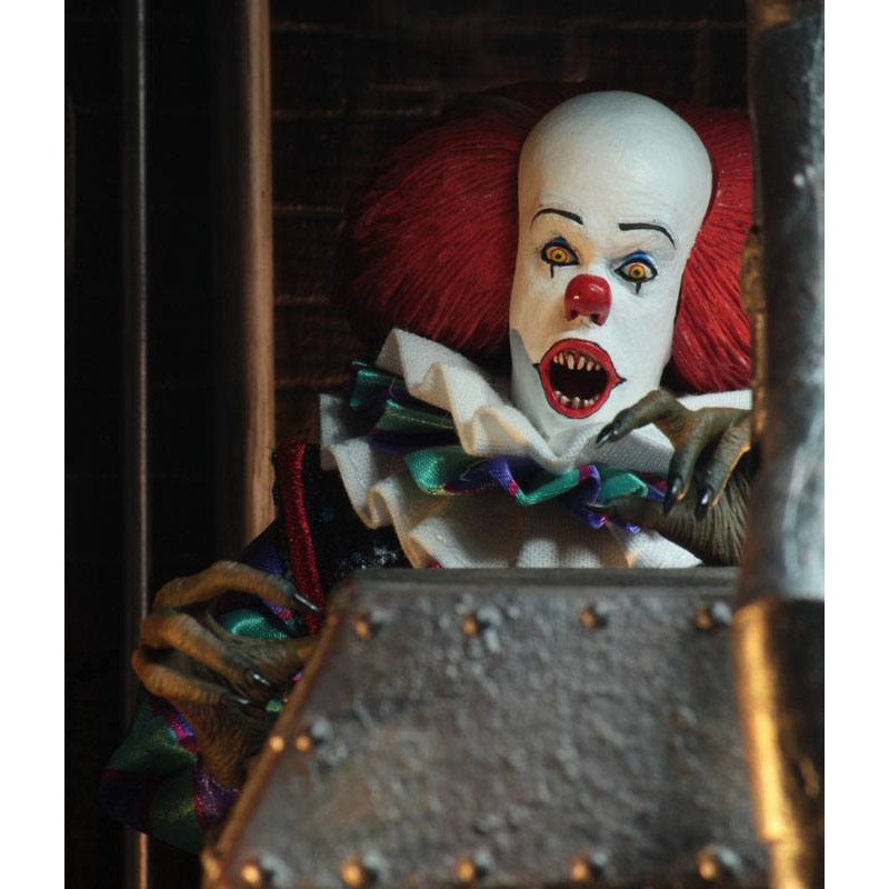 It 1990 - Figurine Retro Clothed Pennywise 20 cm