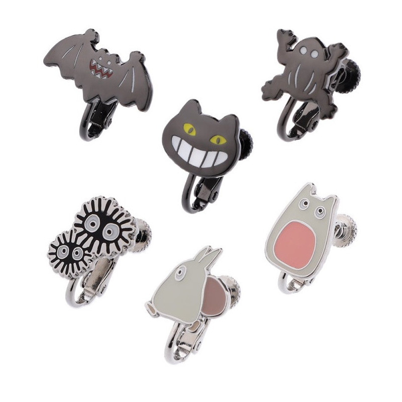 Mon voisin Totoro - Six Boucles d'oreilles clip