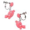 Mon voisin Totoro - Boucles d'oreilles clip Mei Crabe