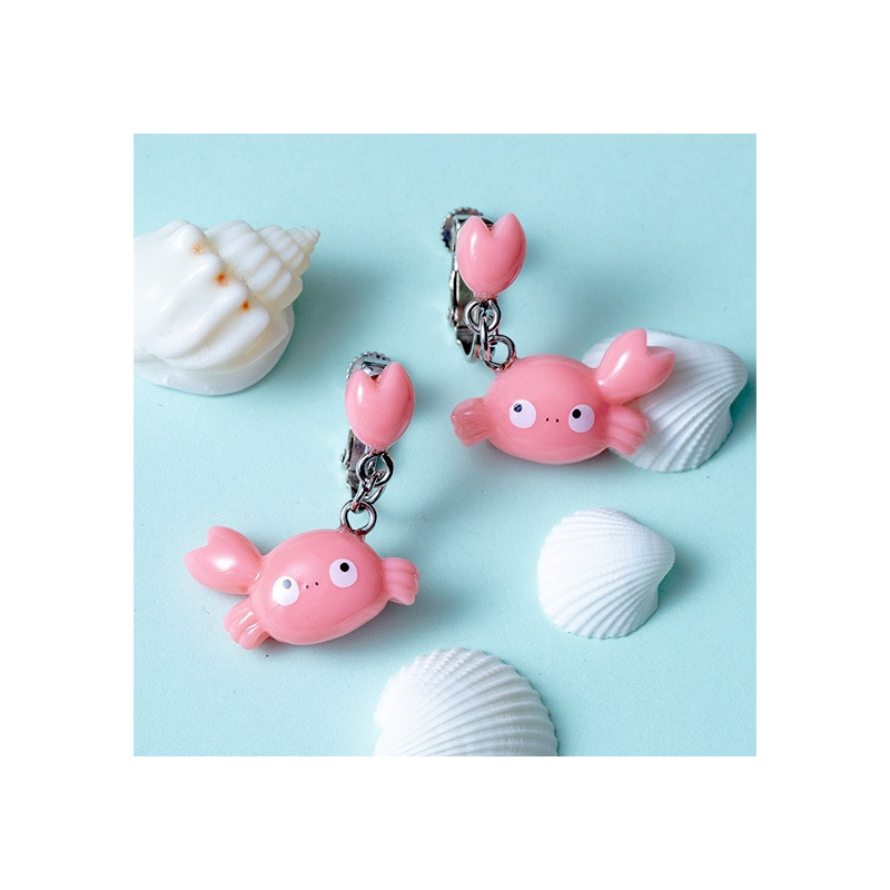 Mon voisin Totoro - Boucles d'oreilles clip Mei Crabe