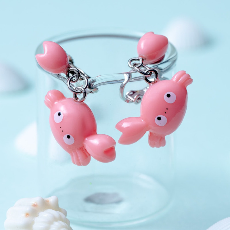 Mon voisin Totoro - Boucles d'oreilles clip Mei Crabe