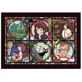 Kiki la petite Sorcière - Puzzle Vitrail 208 pièces