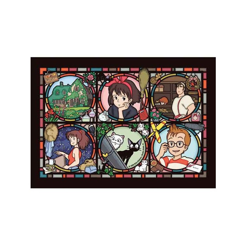 Kiki la petite Sorcière - Puzzle Vitrail 208 pièces