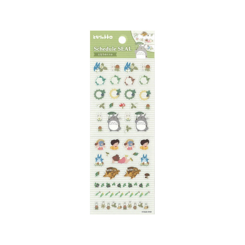 Mon Voisin Totoro - Set de mini stickers agenda