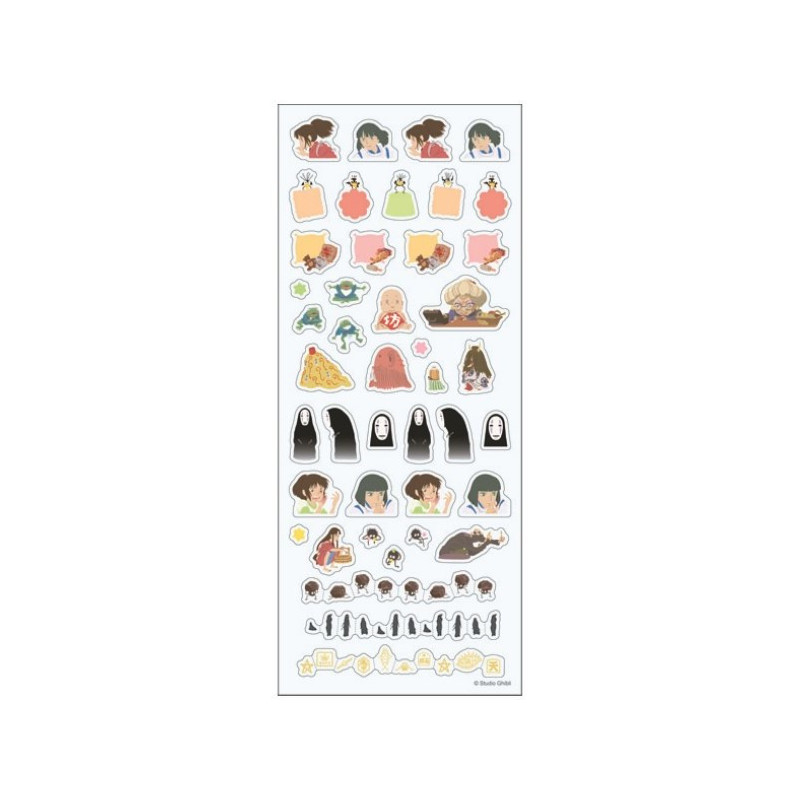 Spirited Away (Chihiro) - Set de mini stickers agenda