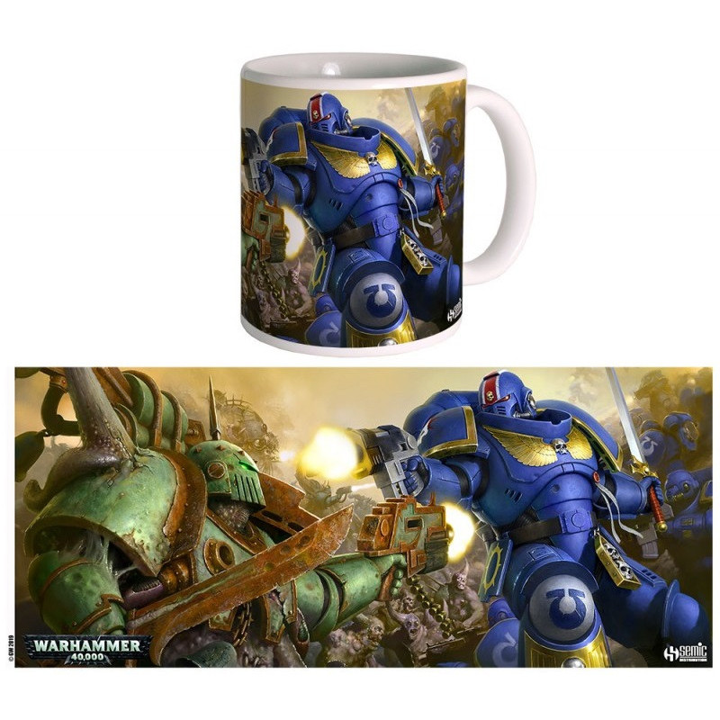 Warhammer 40K - Mug Ultramarines Vs Nurgle