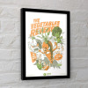 Ilustrata - Poster encadré The Vegetable Revenge (30 x 40 cm)
