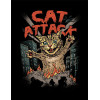 Vincent Trinidad - Poster encadré Cat Attack (30 x 40 cm)