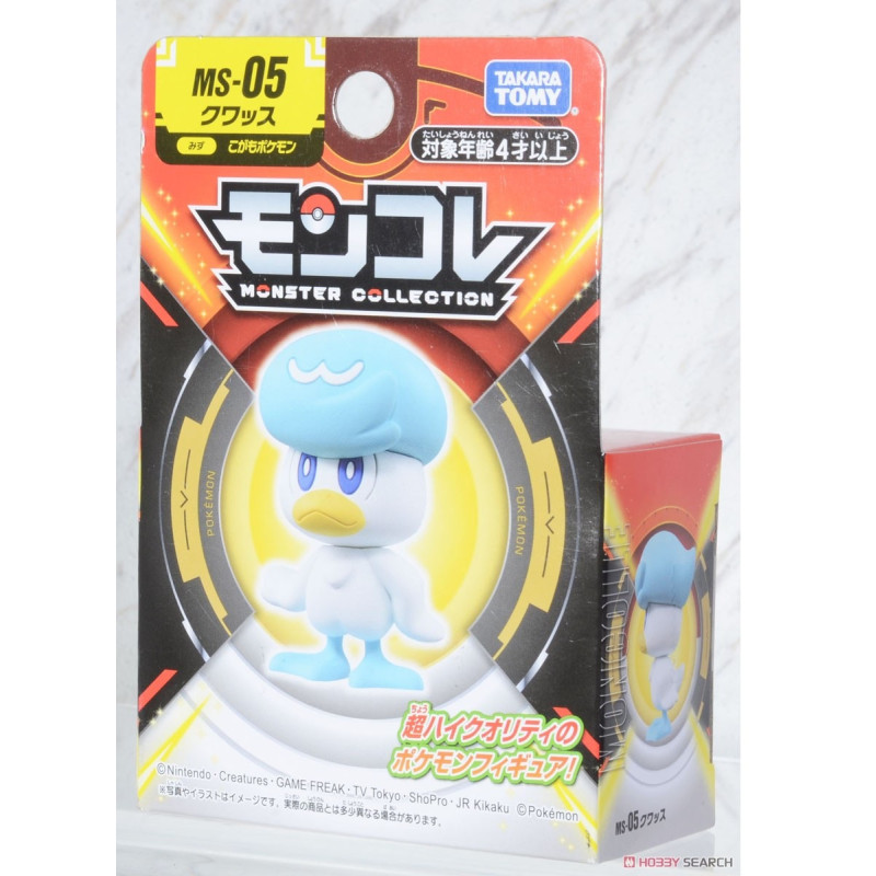 Pokemon - Figurine Monster Collection MS-05 Quaxly (4 cm)