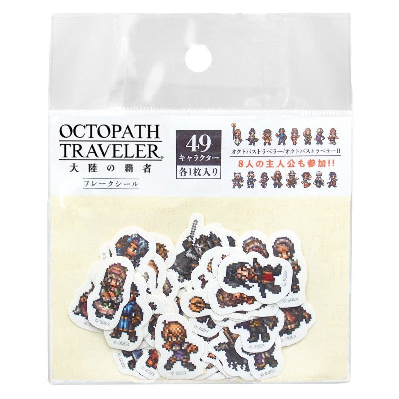 Octopath Traveler - Set de mini stickers