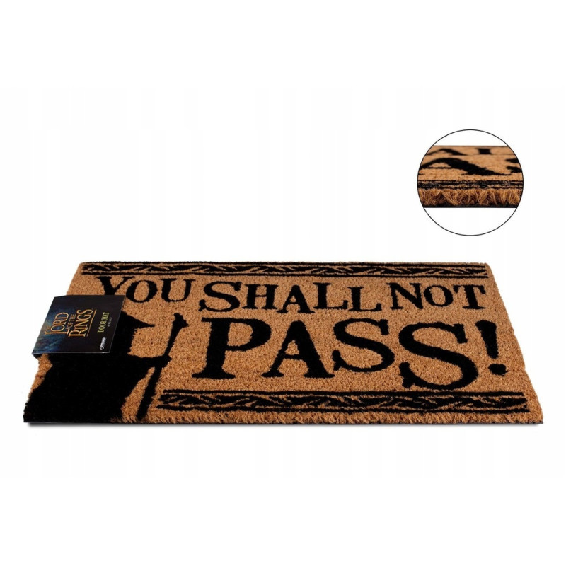 Lord of The Rings - Tapis Paillasson You Shall Not Pass