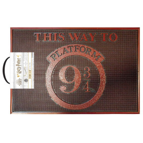 Harry Potter - Paillasson tapis en caoutchouc Hogwarts Express Platform 9 3/4