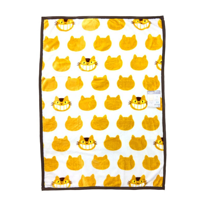 Mon Voisin Totoro - Plaid couverture Silhouette Chatbus 200 x 140 cm